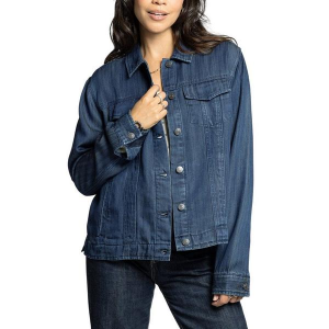 Women's Thread & Supply Jackie Denim Jacket Small Ink Wash
