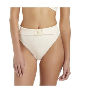 Women's Sanctuary Stay Connected Swim Bottoms Contemporary Large White Sand
