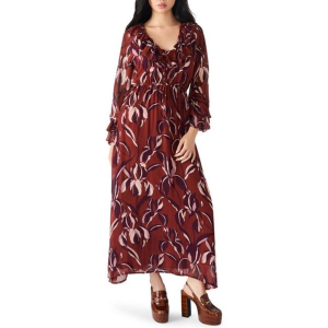 Women's Steve Madden Rosabella Maxi Dress Medium Berry
