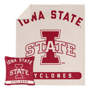 Logo Brands Iowa State Cyclones Luxe Blanket & Pillow Set