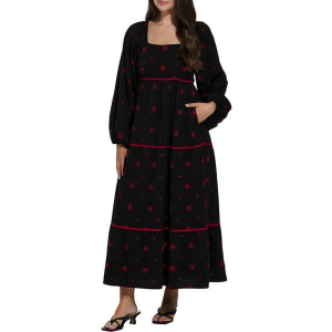 Women's Mikarose The Felicity Midi Dress Large Firefly
