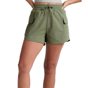 Women's Beyond Yoga Peak Shorts XLarge Olive Branch
