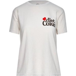 Women's Junk Food Diet Coke Back Graphic T-Shirt Large Birch