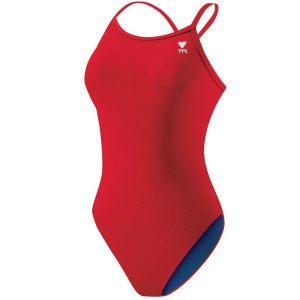 Women's TYR TyReco DiamondFit One Piece Swimsuit Competitive 26 Red