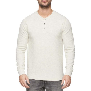Men's Flag & Anthem Chatsworth Soft Waffle Long Sleeve Henley 2XLarge Oatmeal Heather