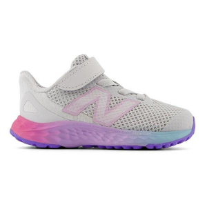 New Balance Fresh Foam Arishi v4 Shoes Toddler 7T Regular Grey Heather/Pink