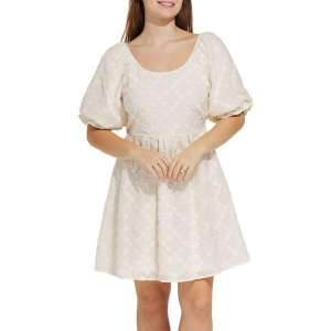 Women's Mikarose The Selma Dress Medium Vanilla