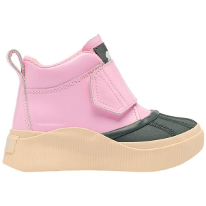 SOREL Out N About(TM) IV Strap Waterproof Duck Boots Outdoor Toddler 6T Pink Flare/Pearlescent