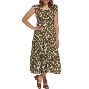 Women's Mikarose Carrie Midi Dress XSmall Mossy