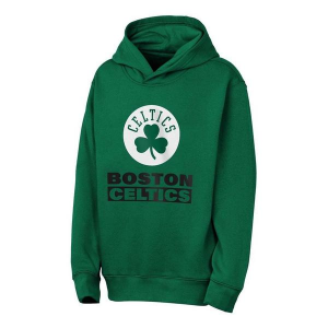 Kids' Boston Celtics Genuine Stuff Back To The Basics Hoodie XLarge Green