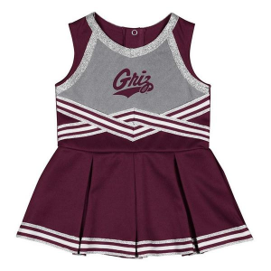 Colosseum Baby Montana Grizzlies Lollipop Park Cheer Dress