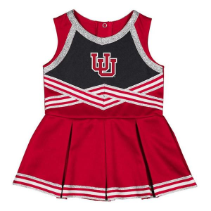 Colosseum Baby Utah Utes Lollipop Park Cheer Dress