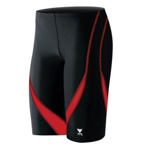 Men's TYR Alliance Splice Swim Jammers Competitive 38 Black/Red