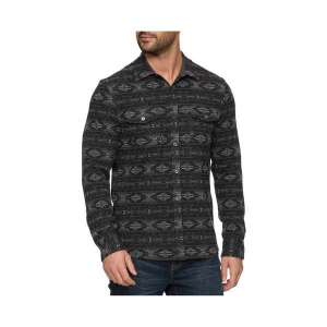 Men's Flag & Anthem Hero Twill Long Sleeve Flannel 2XLarge Black