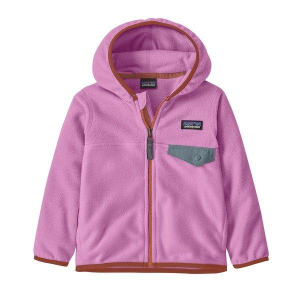 Patagonia Micro D Snap-T Baby 0/6 mo. Brisk Purple