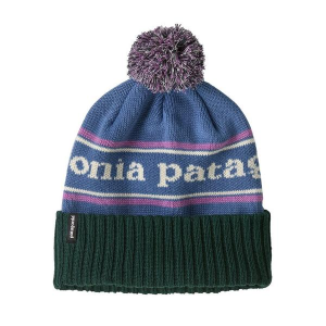 Patagonia Powder Town Beanie One Size Park Stripe: Barnacle Blue