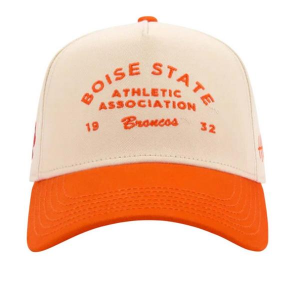 Boise State Broncos Huega House Association Hat Adjustable Hat One Size White/Orange