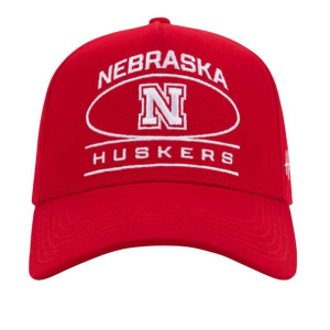Nebraska Cornhuskers Huega House Crest Adjustable Hat One Size Red