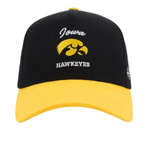 Iowa Hawkeyes Huega House Tradition Adjustable Hat One Size Black/Yellow