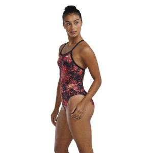 Women's TYR Durafast Lite Diamondfit One Piece Swimsuit Competitive 38 Red