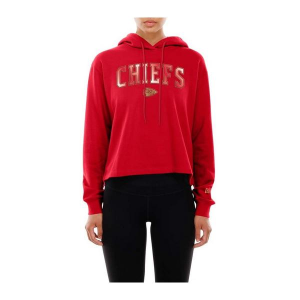 Women's Kansas City Chiefs New Era Glam Hoodie Small Red