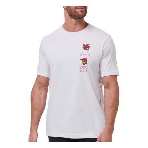 Utah Utes TravisMathew Playoffs 2.0 T-Shirt 2XLarge White
