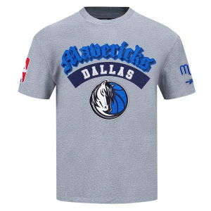 Dallas Mavericks Best Of Pro Standard T-Shirt Large Dark Grey Heather