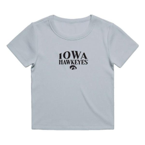 Iowa Hawkeyes USCAPE Women's Tradition T-Shirt Large Storm