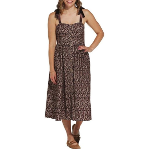 Women's Mikarose The Noa Midi Dress Small Truffle