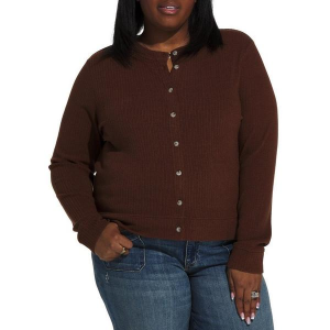 Women's Thread & Supply Cardigan Misty 1X Brown