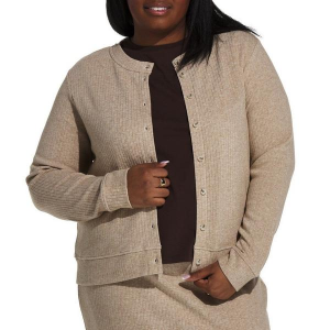 Women's Thread & Supply Cardigan Misty 3X Tan