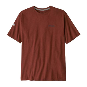 Men's Patagonia Fitz Roy Icon Responisibili T-Shirt Large Dried Vanilla
