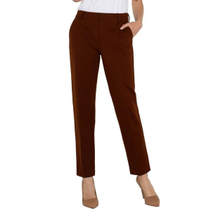 Women's Liverpool Los Angeles Kelsey Dress Pants 0 Rich Mahogany