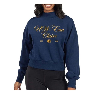 UW-Eau Claire Blugolds Chicka-D Women's Crew Large Navy
