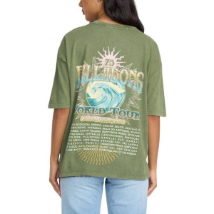 Women's Billabong Take A Tour T-Shirt Small Luv Army