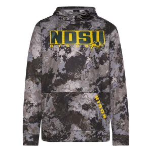 North Dakota State Bison Colosseum Hoodie Medium West River Camo