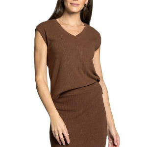 Women's Thread & Supply Misty V-Neck Tank Top XLarge Brown