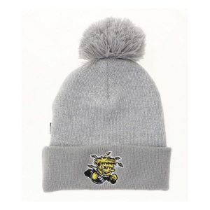 Wichita State Shockers Legacy Athletic Pom Cuff Kids' Beanie One Size Grey Heather