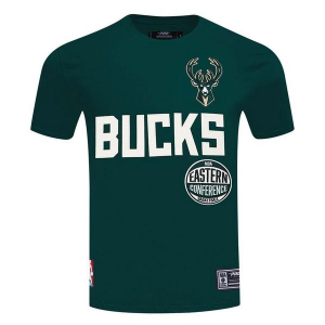 Milwaukee Bucks Original Pro Standard T-Shirt Small Forest