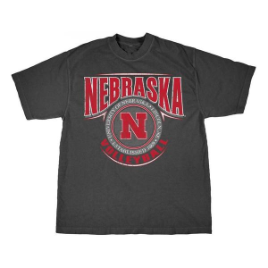 Nebraska Cornhuskers Blue 84 Average High T-Shirt Large Black