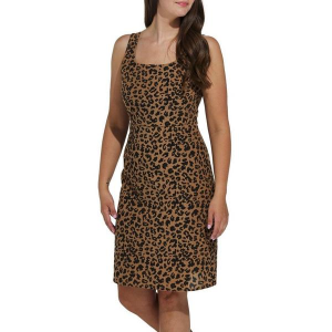 Women's Mikarose The Harper Dress Medium Leopard