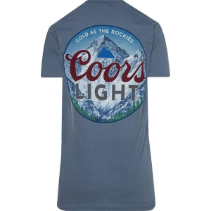 Bowie Industries Coors Light Made Chill T-Shirt Small Blue