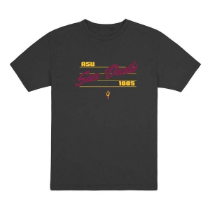 Arizona State Sun Devils USCAPE Retro Script T-Shirt Small Black