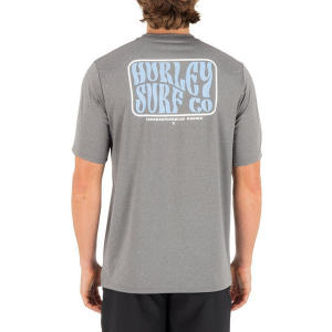 Men's Hurley Hybrid T-Shirt XLarge Ion Grey Heather