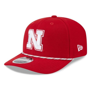 Nebraska Cornhuskers New Era 970 Rope Adjustable Hat One Size Black