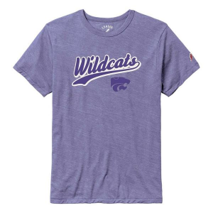 Kansas State Wildcats League Collegiate Victory Falls T-Shirt Small Periwinkle