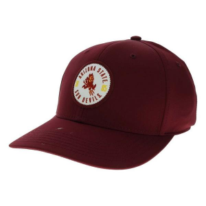 Arizona State Sun Devils Legacy Bowler Stretch Fit Hat S/M Maroon