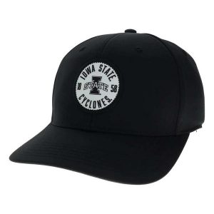 Iowa State Cyclones Legacy Bowler Stretch Fit Hat S/M Black