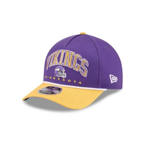 Minnesota Vikings New Era Arch 9Forty Adjustable Hat One Size Purple