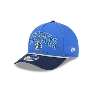 Dallas Mavericks New Era Arch M-Crown 9Forty Adjustable Hat One Size Royal